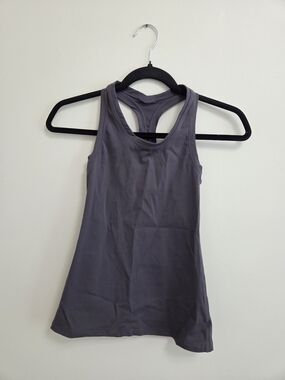 Women’s Gray Racerback Tank Top